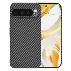  Techsuit - Karbonit Szálhéj - Google Pixel 9 Pro - Fekete tok