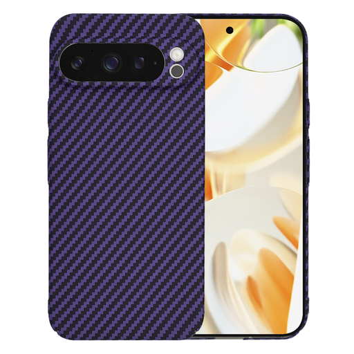 Techsuit - Karbonit Szálhéj - Google Pixel 9 Pro - Lila tok Techsuit - Karbonit Szálhéj - Google Pixel 9 Pro - Lila tok