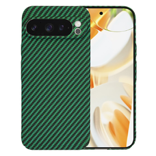  Techsuit - Karbonit Szálhéj - Google Pixel 9 Pro - Zöld tok
