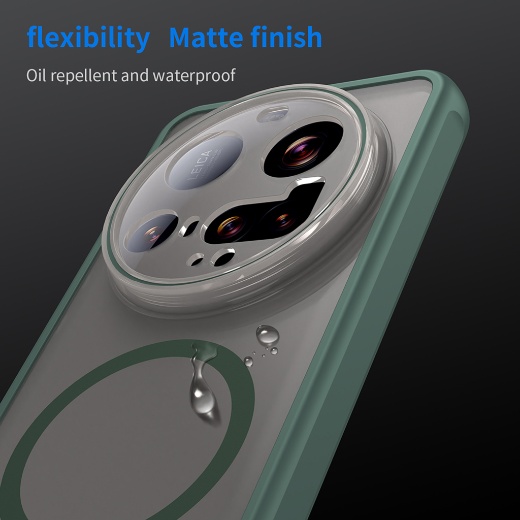  Techsuit - HaloFrost II MagSafe - Xiaomi 15 Ultra - Zöld tok - 8