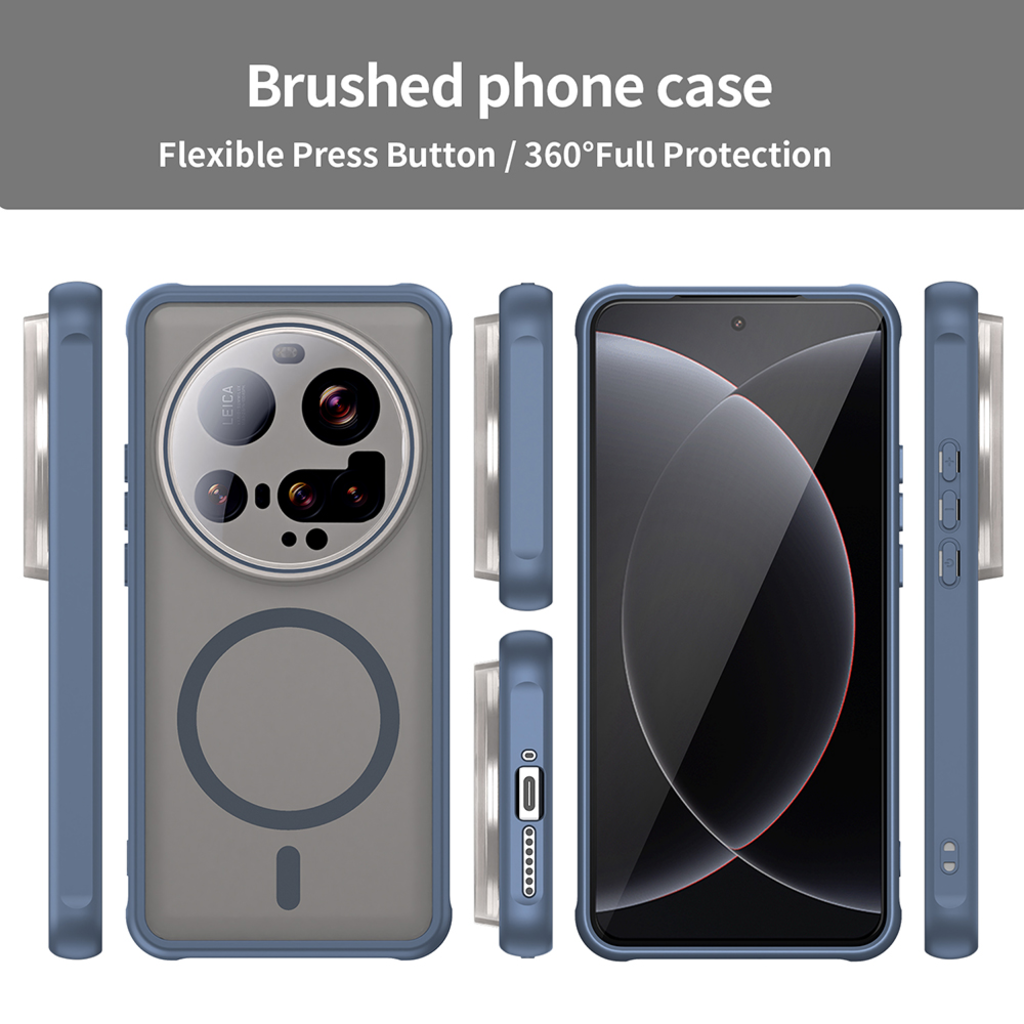  Techsuit - HaloFrost II MagSafe - Xiaomi 15 Ultra - Sötétkék tok - 3