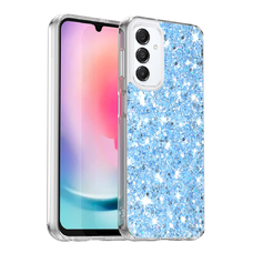  Techsuit - Csillogó Glitter - Samsung Galaxy A16 4G / A16 5G - Kék tok