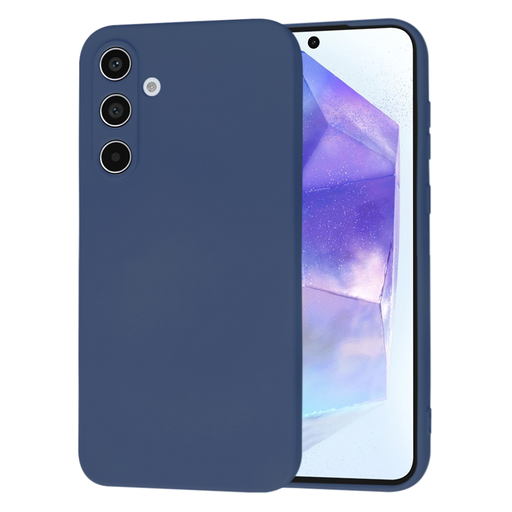 Techsuit - SoftFlex - Samsung Galaxy A55 5G - Tengerészkék tok Techsuit - SoftFlex - Samsung Galaxy A55 5G - Tengerészkék tok