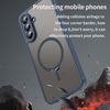  Techsuit - HaloFrost II MagSafe - Samsung Galaxy A36 5G - Tengerészkék tok - 2. kép