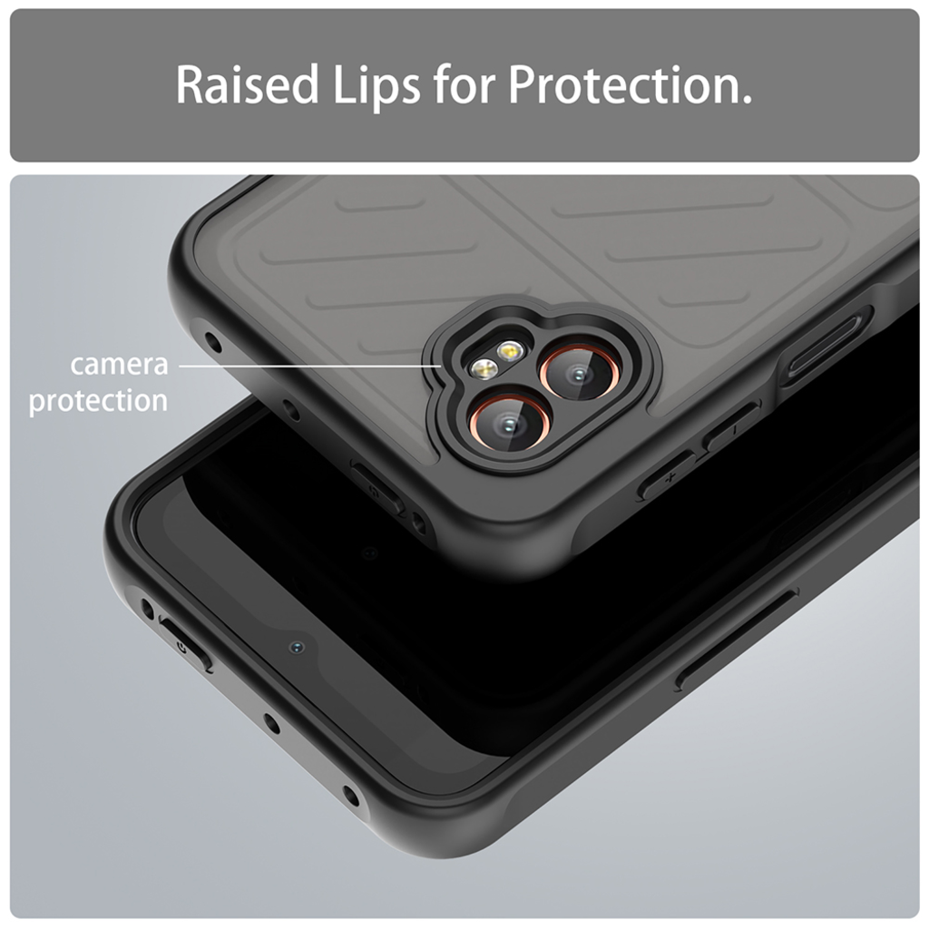  Techsuit - HaloFrost II MagSafe - Samsung Galaxy Xcover7 Pro - Fekete tok - 8