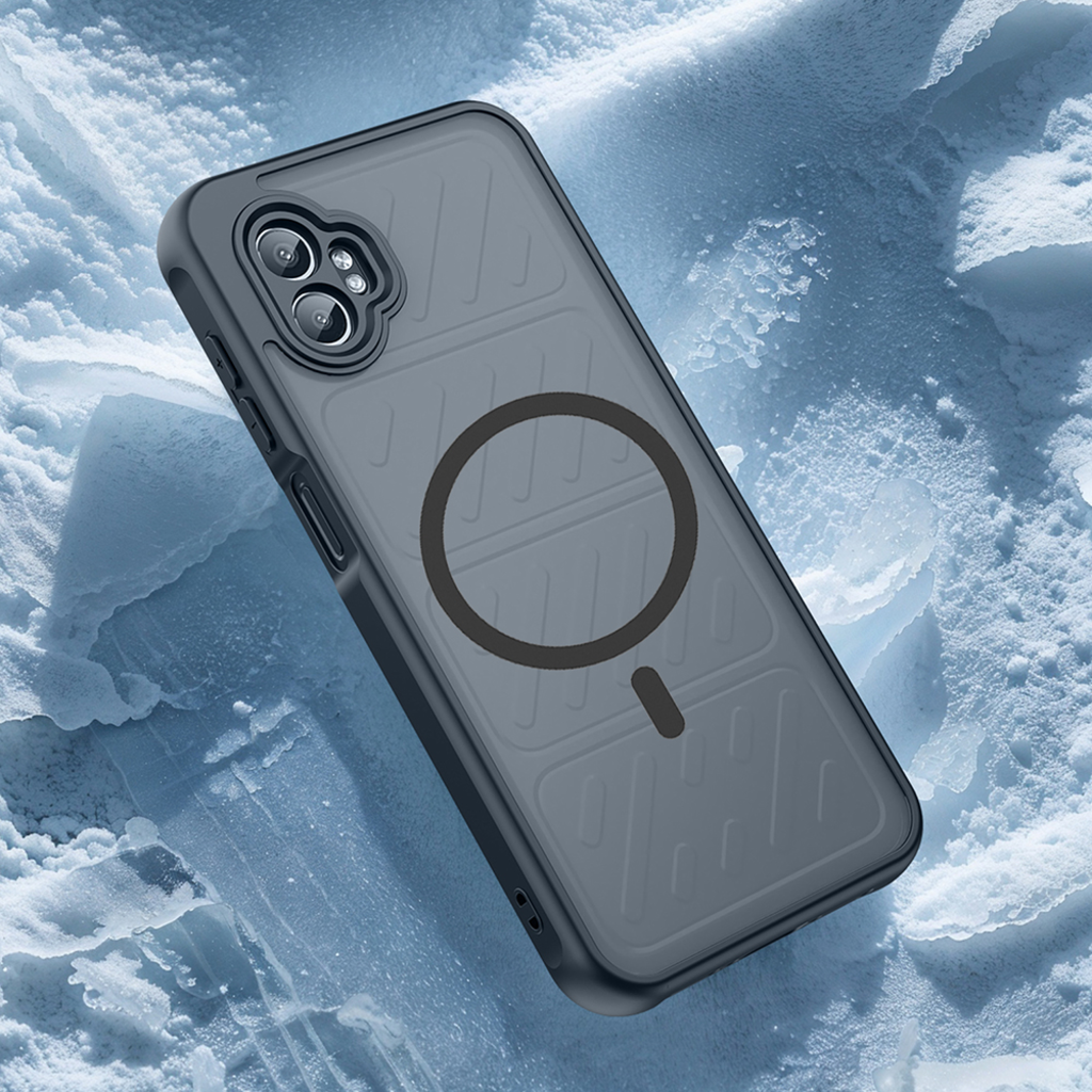  Techsuit - HaloFrost II MagSafe - Samsung Galaxy Xcover7 Pro - Fekete tok - 9