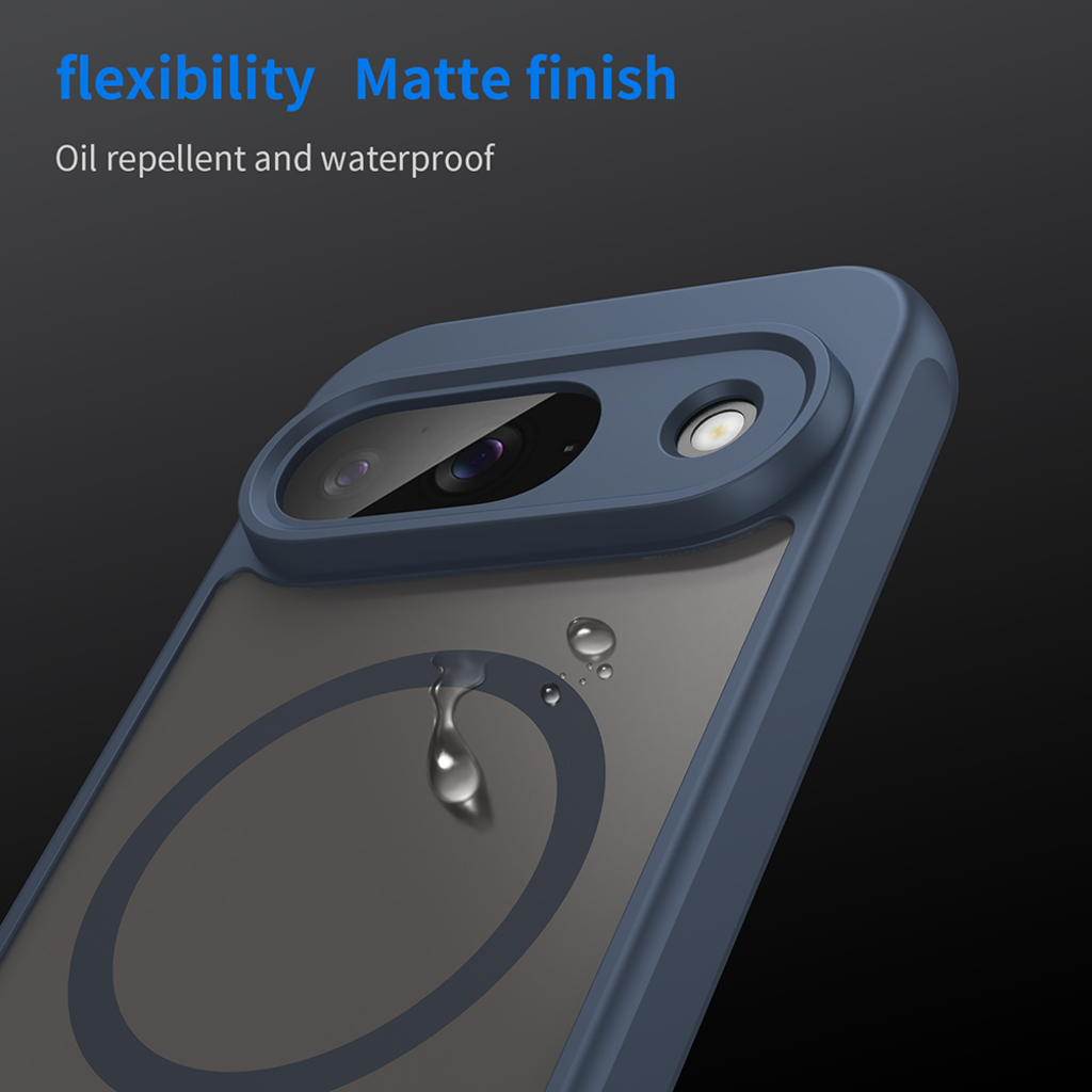  Techsuit - HaloFrost II MagSafe - Google Pixel 9 - Tengerészkék tok - 8