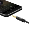Dudao szögletes kábel AUX mini jack 3.5mm kábel 1m fekete (L11 fekete) - 3. kép