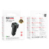 Borofone BZ34 Cloud autós töltő - USB - QC 3.0 18W fekete - 3. kép