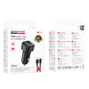 Borofone autós töltő BZ34 Cloud - USB - QC 3.0 18W Type C kábellel fekete - 3. kép