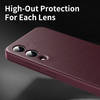  Techsuit - SmartView sorozat - Samsung Galaxy S25 Edge - Piros tok - 2. kép