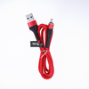 Maxlife MXUC-01 kábel USB - micro USB 1,0 m 2A piros nylon - 2. kép