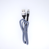 Maxlife MXUC-01 kábel USB - microUSB 1,0 m 2A szürke nylon - 1. kép