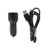Maxlife MXCC-01 autós töltő 1x USB 2.1A fekete + USB-C kábel - 1. kép