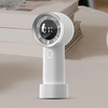 Techsuit - Kézi Ventilátor (HX130) - Digitális Kijelző, Ultra Csendes, 1200mAh - Fehér - 3. kép