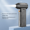  Techsuit - Mini Szuper Jet Ventilátor (YY01) - Turbó Ventilátor, 3 Állítható Sebességgel, 120W, 8000mAh, 130000RPM - Fekete - 0. kép