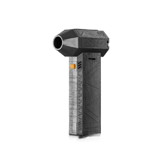  Techsuit - Mini Szuper Jet Ventilátor (YY01) - Turbó Ventilátor, 3 Állítható Sebességgel, 120W, 8000mAh, 130000RPM - Fekete