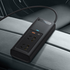  Baseus - Autós inverter (CRNBQ-A01) - USB, Type-C, CN/EU csatlakozó, digitális kijelző, 220V, 150W - Fekete - 4. kép