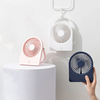 Techsuit - Mini ventilátor (CT-108) - Hordozható, újratölthető, USB - Kék - 1. kép