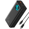  Baseus - Power Bank (P10022402113-00) - 4x USB, Type-C, Lightning, Micro-USB, Gyors töltés, 65W, 26800mAh, USB-C kábel - Fekete - 0. kép
