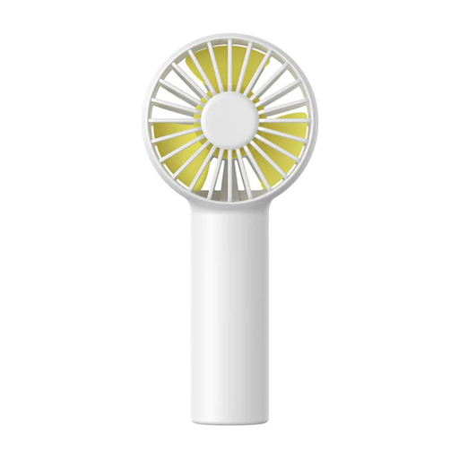  JisuLife - Prémium Hordozható Mini Ventilátor Life1 (FA20) - USB-C Újratölthető, 3 Szélsebesség, 2000mAh - Fehér