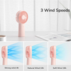  JisuLife - Prémium Hordozható Mini Ventilátor Life6 (FA20X) - USB-C Újratölthető, 3 Szélsebesség, 4000mAh - Rózsaszín - 1. kép
