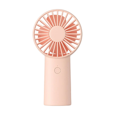  JisuLife - Prémium Hordozható Mini Ventilátor Life6 (FA20X) - USB-C Újratölthető, 3 Szélsebesség, 4000mAh - Rózsaszín
