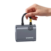  Baseus - Kerékpár Kompresszor PrimeTrip Sorozat (C11169000121-00) - Hordozható, Nyomáskijelző, 1750mAh, 150psi, Ultra Gyors - Fekete - 4. kép