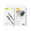 FONENG kábel BM31 Lightning - JACK 3.5MM 1M Fekete - 0. kép