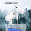 JELLICO vezetékes fülhallgatók EP3A USB-C mikrofonnal 1.2M Fehér - 2. kép