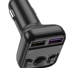 JELLICO FM transmitter FM1 2xUSB 3.1A Fekete