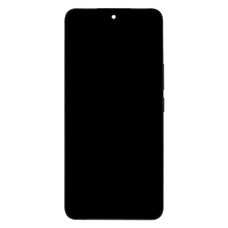 LCD kijelző + Érintőegység + Előlap Honor 200 Fekete (Szervíz csomag),