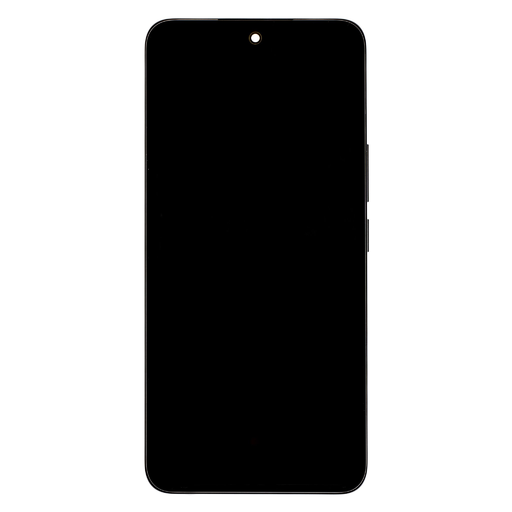 LCD kijelző + Érintőegység + Előlap Honor 200 Fekete (Szervíz csomag),