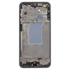 LCD kijelző + Érintőegység + Előlap Samsung A266B Galaxy A26 5G Fekete (Szervíz csomag), - 0. kép