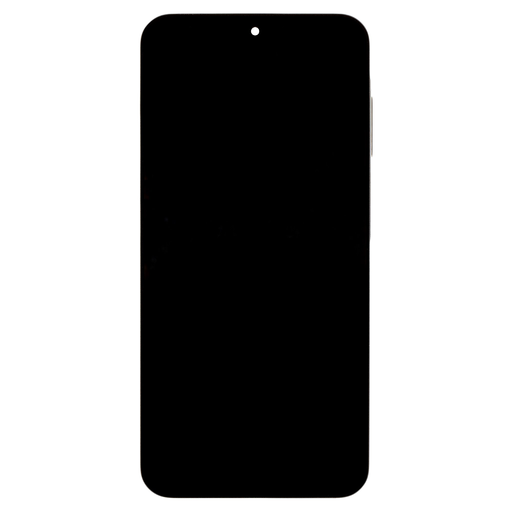 LCD kijelző + Érintőegység + Előlap Samsung A266B Galaxy A26 5G Fekete (Szervíz csomag),