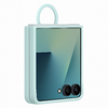 EF-PF766TME Samsung gyűrűs szilikontok Galaxy Z Flip 7-hez Light Cyan tok - 0. kép