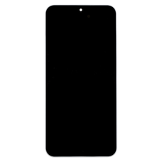 LCD kijelző + Érintőegység + Előlapi burkolat Samsung A266B Galaxy A26 5G Fehér (Szerviz csomag),