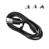 FORCELL autós tartó vezeték nélküli töltéssel automata érzékelővel + mágneses adapterekkel HS1 15W fekete - 3. kép