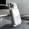Powerbank Puro Mag Plus 5000mAh 20W Qi2 kompatibilis a MagSafe-fel 1x USB-C PD - fehér - 0. kép
