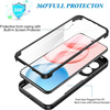  Techsuit - ColorVerse 360 sorozat + Képernyővédő - Honor 400 Pro - Fekete tok - 3. kép