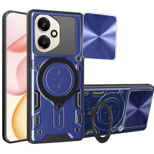 Techsuit - CamGuard Pro - Honor 400 - Kék tok Techsuit - CamGuard Pro - Honor 400 - Kék tok