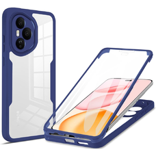  Techsuit - ColorVerse 360 Sorozat + Képernyővédő - Honor 400 Pro - Kék tok