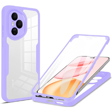  Techsuit - ColorVerse 360 Sorozat + Kijelzővédő - Honor 400 Pro - Lila tok