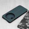  Techsuit - eFold Széria - Xiaomi Redmi 14C / Poco C75 - Sötétzöld tok - 0. kép