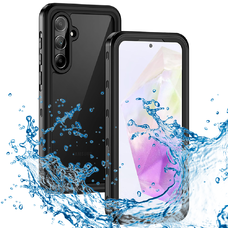  ShellBox - Vízálló IP68 tok - Samsung Galaxy A35 5G - Fekete