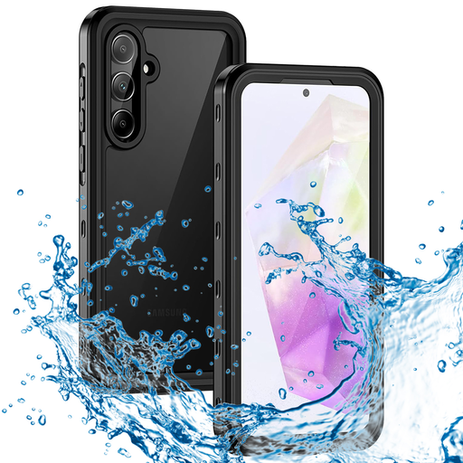 ShellBox - Vízálló IP68 tok - Samsung Galaxy A35 5G - Fekete ShellBox - Vízálló IP68 tok - Samsung Galaxy A35 5G - Fekete