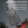  Techsuit - HaloFrost II MagSafe - Samsung Galaxy A35 5G - Tengerészkék tok - 2. kép