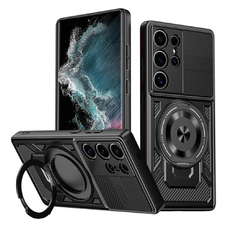  Techsuit - RuggedCam - Samsung Galaxy S22 Ultra 5G - Fekete tok