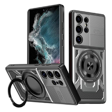 Techsuit - RuggedCam - Samsung Galaxy S22 Ultra 5G - Szürke tok