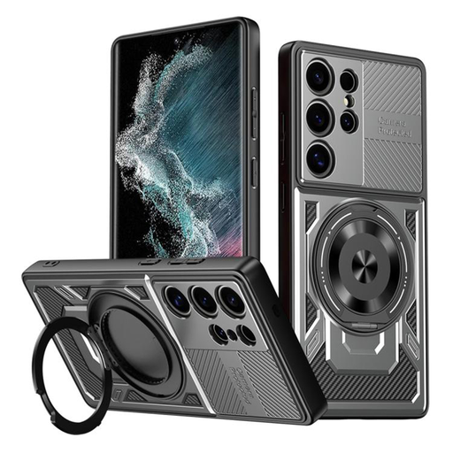 Techsuit - RuggedCam - Samsung Galaxy S22 Ultra 5G - Szürke tok Techsuit - RuggedCam - Samsung Galaxy S22 Ultra 5G - Szürke tok
